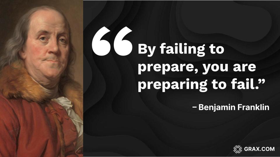 Benjamin Franklin Quote about Failure