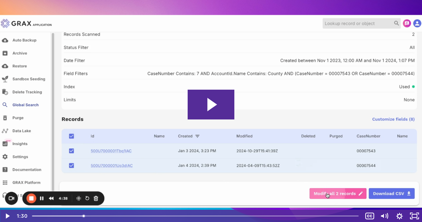 GRAX Search: Enhancing Data Accessibility and Data Insights - GRAX