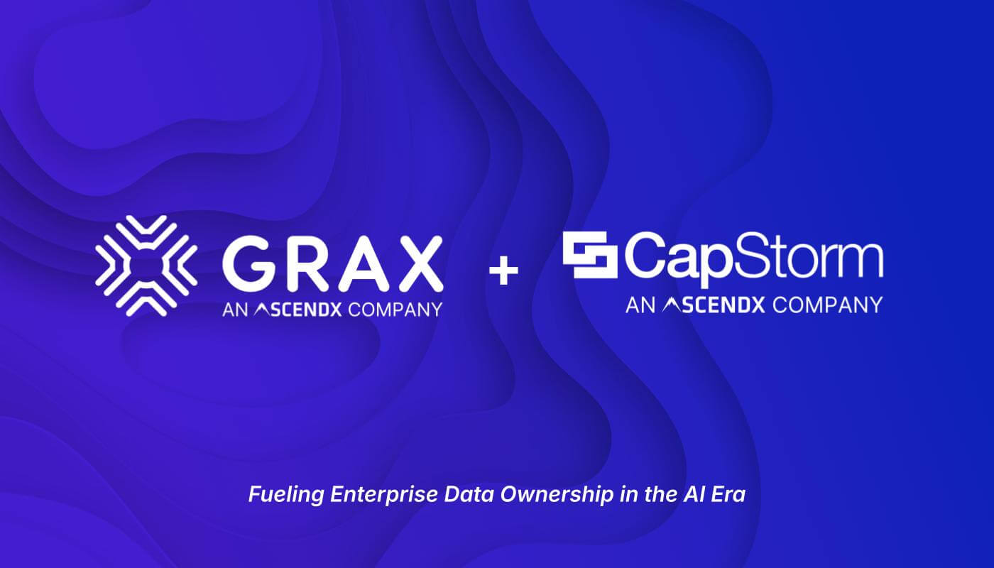 GRAX + CapStorm Merger: Data + AI Powerhouse for Enterprise Data Ownership